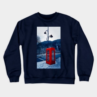 telephone box Crewneck Sweatshirt